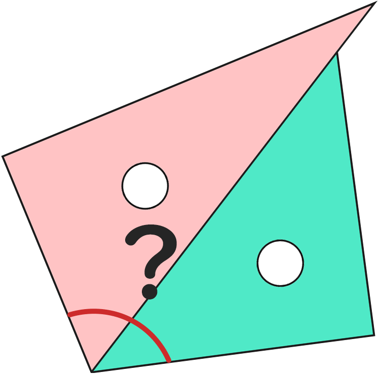 三角定規の角度の問題2