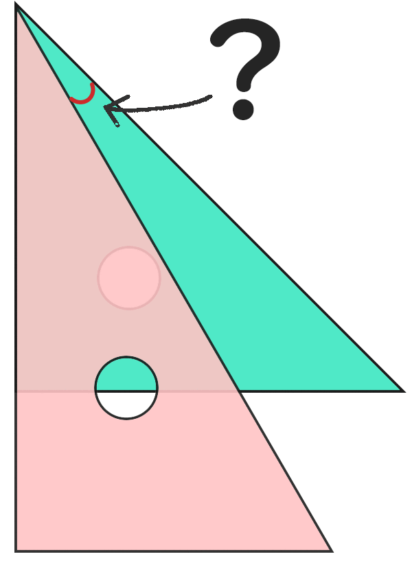 三角定規の角度の問題6