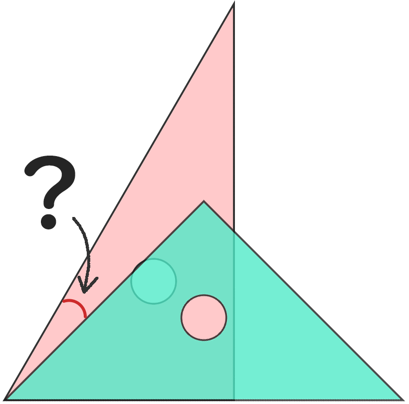 三角定規の角度の問題8