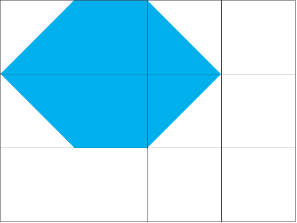 三角形はいくつあるでしょう。問4