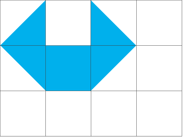 三角形はいくつあるでしょう。問6