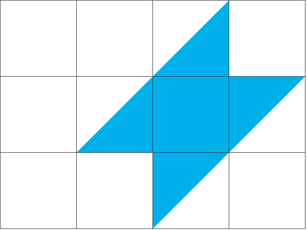 三角形はいくつあるでしょう。問18