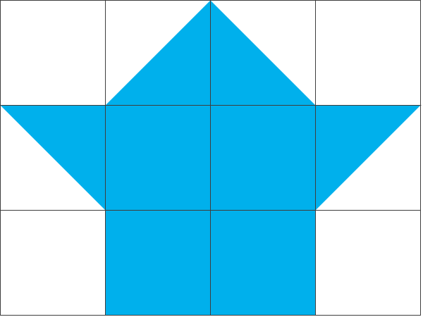 三角形はいくつあるでしょう。問55